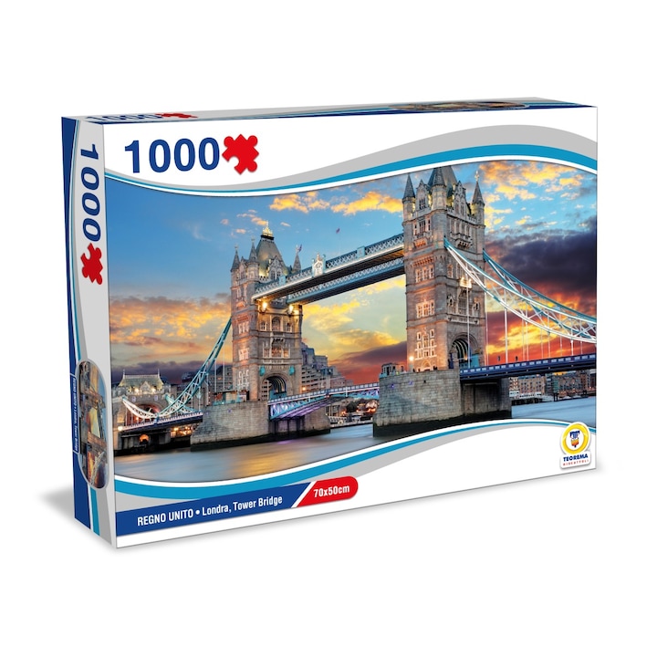 Puzzle London Tower híd Anglia 1000 db 70X50 cm