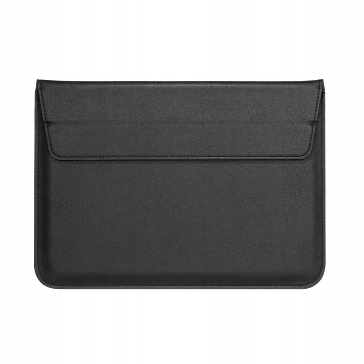 Imaginile produsului Husa laptop 4TechGoods, Piele ecologica, Pentru MacBook 14 Inch, Negru