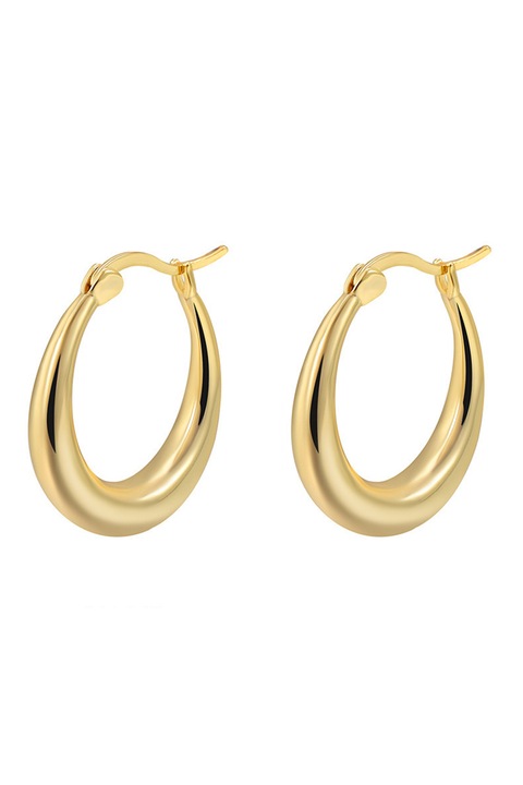 Cercei Rotunzi, Ac Argint 925, Simplify, 17 x 21 mm, Ideali cadou, Aniversare, Aarbatori, Vaxiuja, Aur