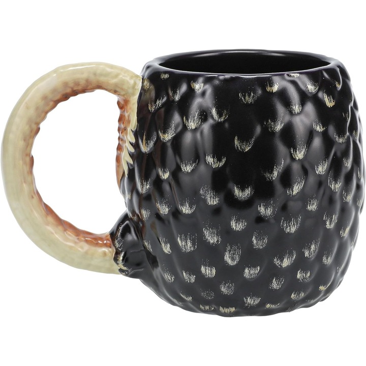 Cana - Game of Thrones - House of the Dragon, Ceramica, 500 ml, Negru