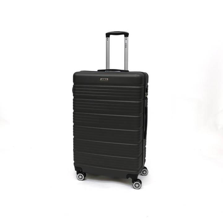 Куфар Lamonza Altima, 75x48x29 см, 4 кг, тъмносив