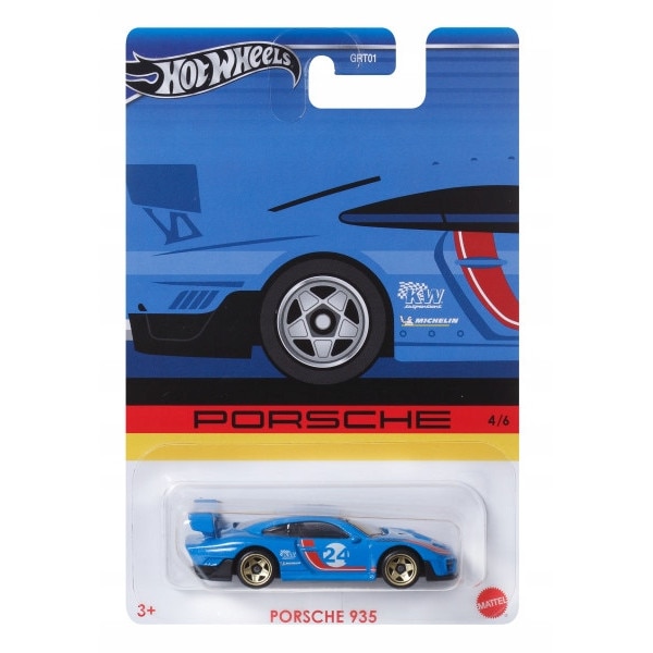 Set Masinute Hot Wheels Premium, Porsche 935.4 & Fleet Street