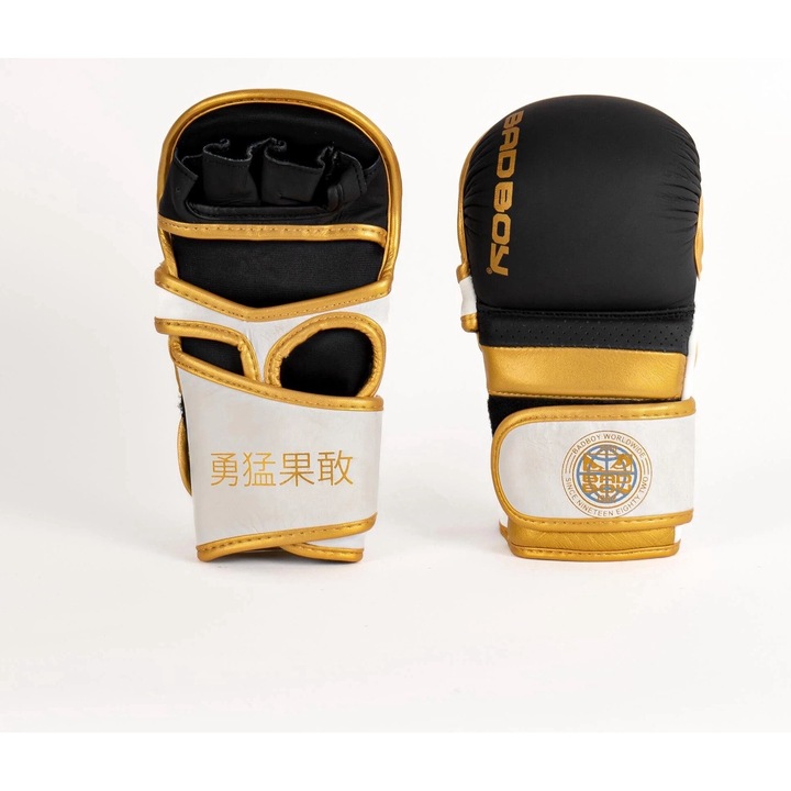Manusi MMA Bad Boy Force L/XL, Negru/Auriu