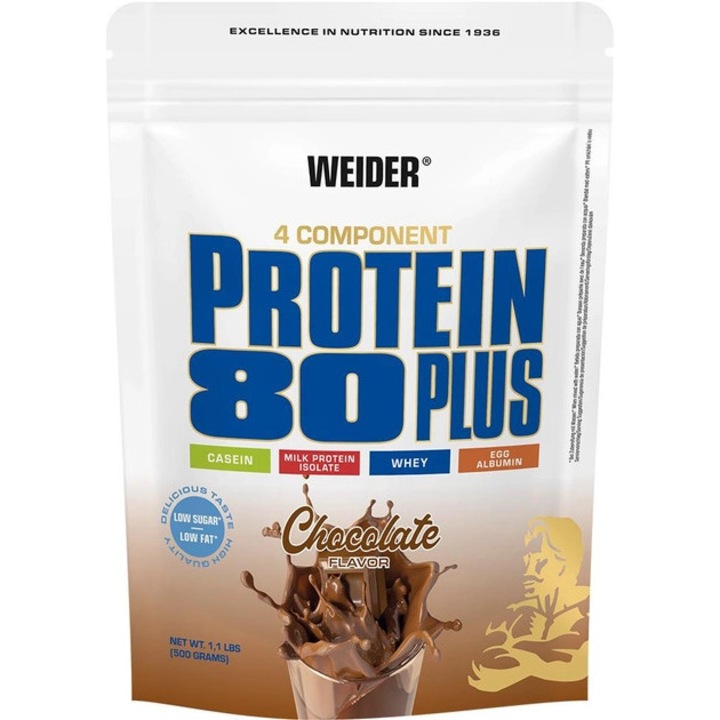 Proteina cu aroma de ciocolata, Weider, Multicolor