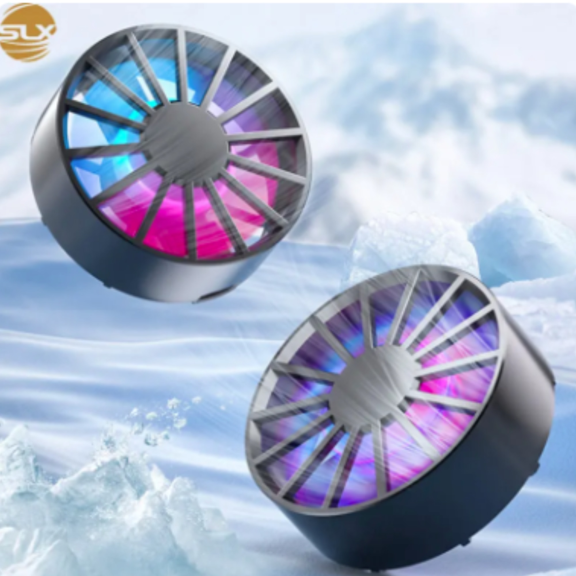 Cooler RGB Telefoane Mobile, Console Portabile sau Tablete, Mentine Temperatura Optima, Gaming Mobile, Usb, UNDERSHOP®