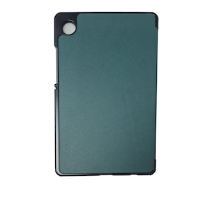 Husa compatibila cu Samsung Galaxy Tab A9 8.7 inch smart cover verde inchis