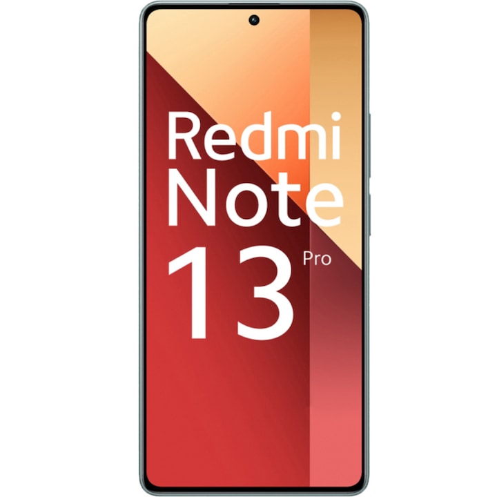 Мобилен телефон Xiaomi Redmi Note 13 Pro, Dual SIM, 512GB, 12GB RAM, 4G, Forest Green