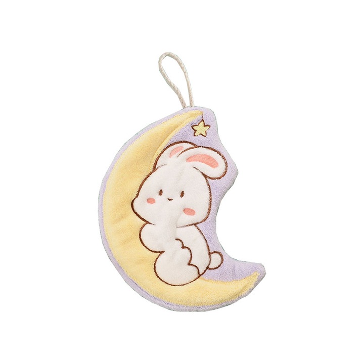 Prosop de maini, Catifea, 20x26cm, Multicolor