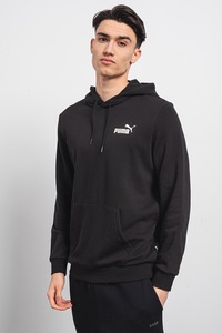 Puma, Hanorac cu buzunar kangaroo Essentials, Negru, Alb, M