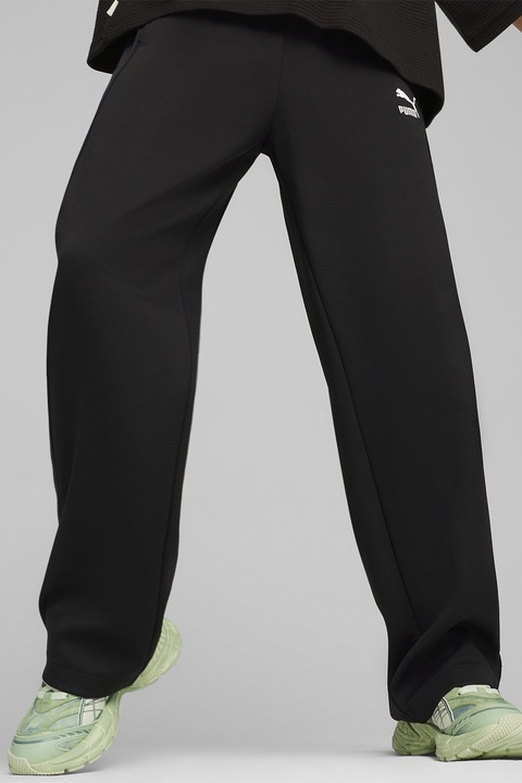 Puma, Панталон T7 с висока талия, Черен