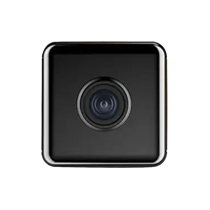 SIKS Mini kémkamera, Spy kamera típusú megfigyelő eszköz videóval és mikrofonnal, WIFI, 1080P HD, élő adás, éjszakai látás, mágneses rögzítés, fekete