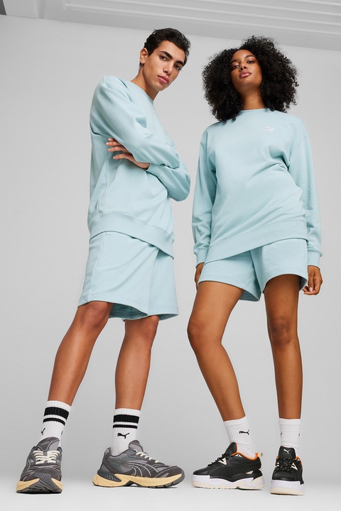 Puma, Pantaloni scurti relaxed fit cu buzunare laterale Better Classics, Albastru glaciar