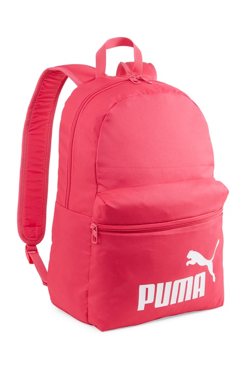 Puma, Rucsac cu imprimeu logo Phase - 22L, Roz aprins