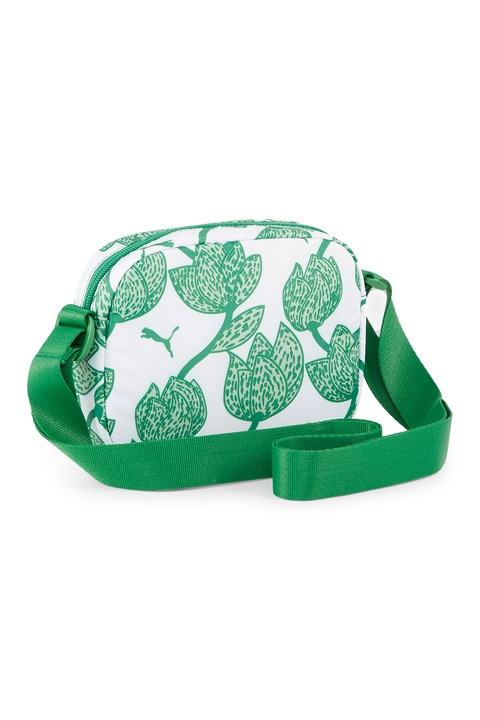 Puma, Geanta crossbody Core Pop, Verde, Alb