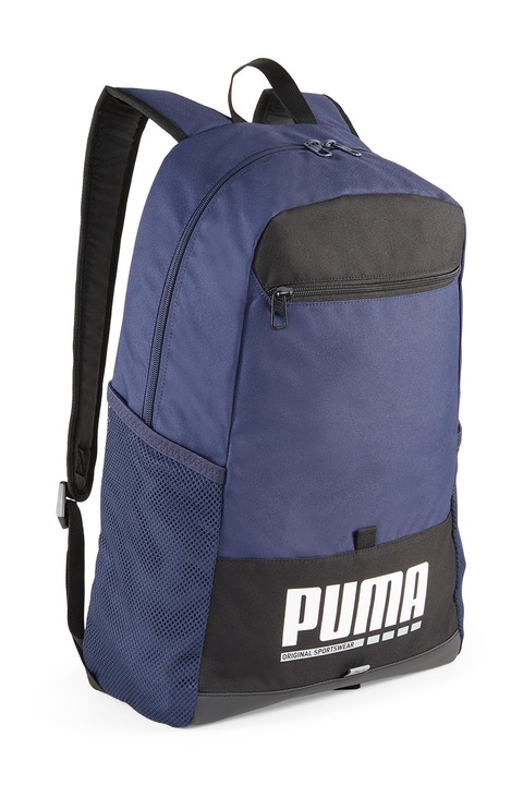 Puma, Унисекс раница Plus с лого - 21 л, Тъмносин