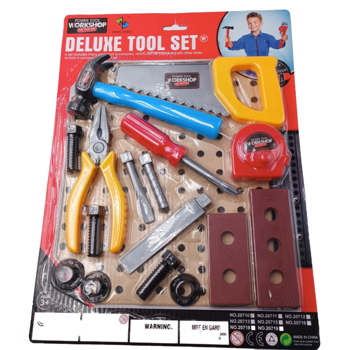 Конструктор с 19 части за деца, различни аксесоари, пластмаса, многоцветен, Dalimag