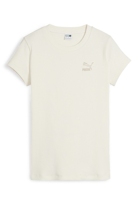 Puma, Слим тениска Classics, Мръснобял