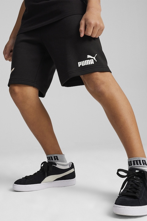 Puma, ESS+ 90s bermudanadrág ferde zsebekkel, Fekete