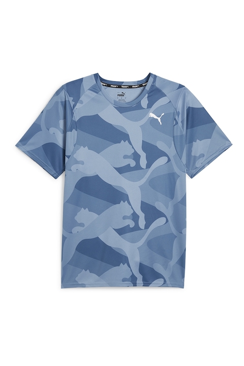 Puma, Спортна тениска Ultrabreathe с лого, Прашно синьо/Лавандула
