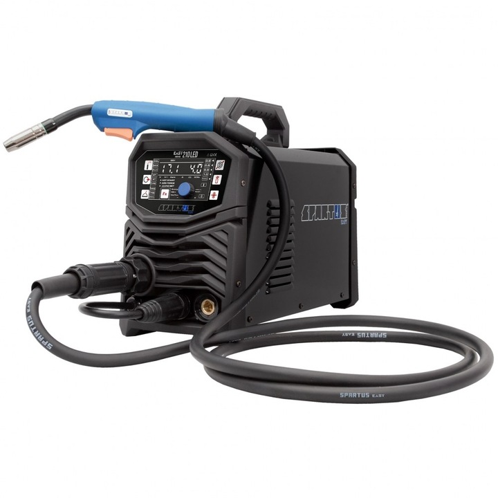 Aparat de sudura mig mag, mma, Lift TIG, Spartus EasyMIG 210LED 200A 220V