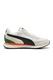 Puma, Pantofi sport unisex cu detalii de piele intoarsa Road Rider, Alb/Negru/Bej