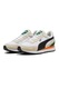 Puma, Pantofi sport unisex cu detalii de piele intoarsa Road Rider, Alb/Negru/Bej