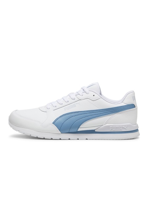 Puma, Спортни обувки ST Runner v3 с кожа, Лавандула/Бял