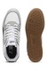 Puma, Pantofi sport de piele si piele ecologica Caven 2.0 VTG, Gri deschis, Alb, 10