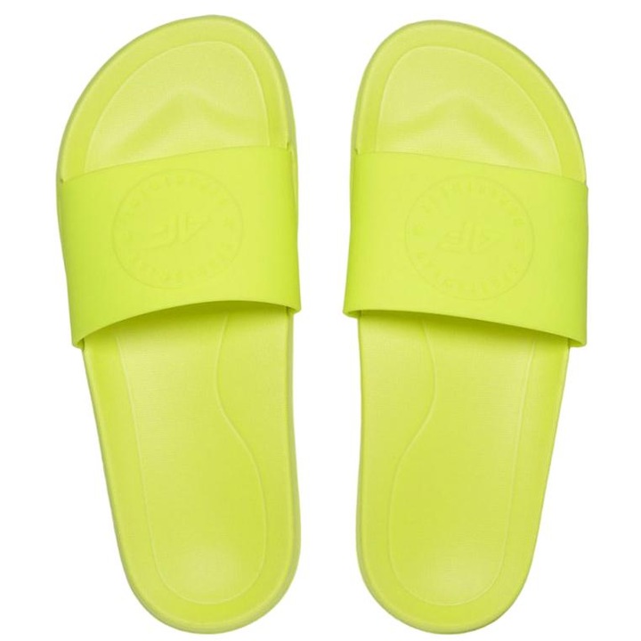 Slapi dama 4F, Sintetic, Verde, 36