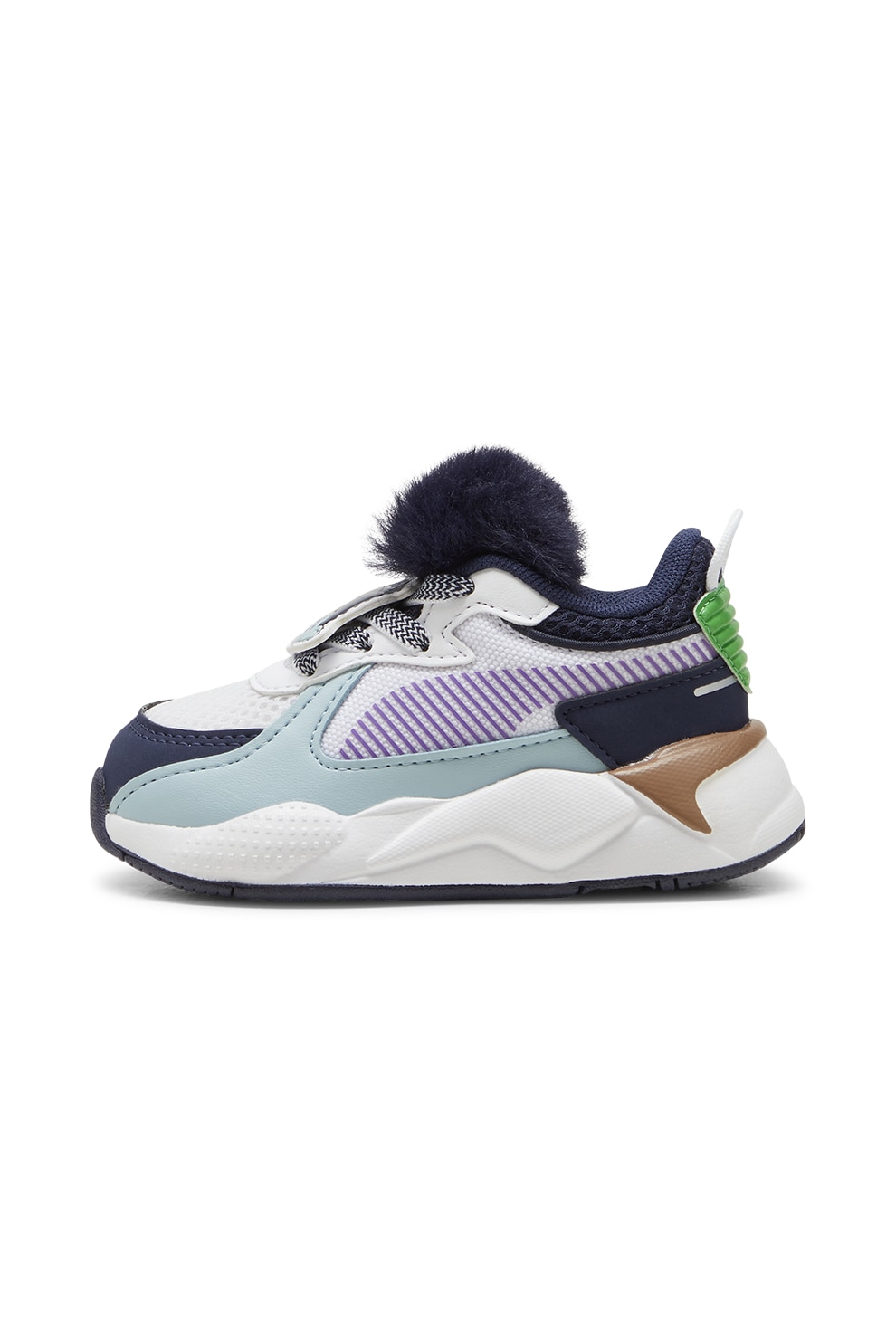 Puma, Pantofi sport RS-X The Smurfs, Rosu, Albastru, 35 EU - eMAG.ro