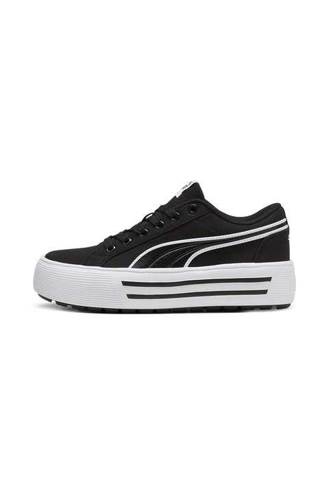 Puma, Kaia 2.0 CV műbőr sneaker, Fehér/Fekete, 40