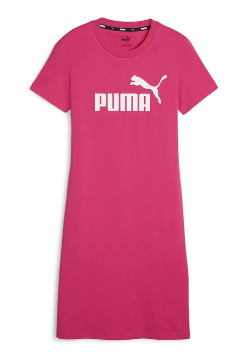 Puma, Essentials szűk fazonú ruha, Élénk rózsaszín