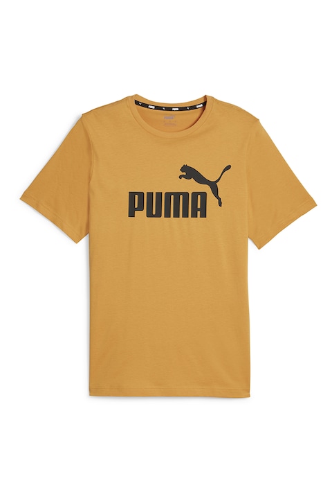 Puma, Памучна тениска Essential с лого, охра