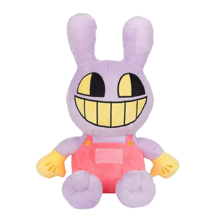Плюшена играчка, Пазарувайте като професионалист®, 30 см, The Amazing Digital Circus, Jax, лилаво