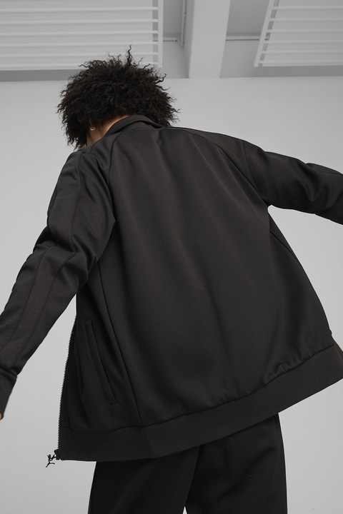 Puma, Суитшърт T7 с цип и dryCELL, Черен, XL