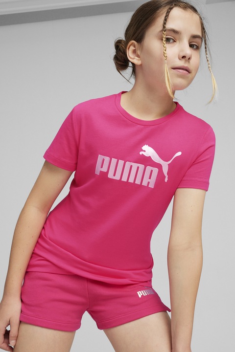 Puma, Памучна тениска ESS+, Фуксия