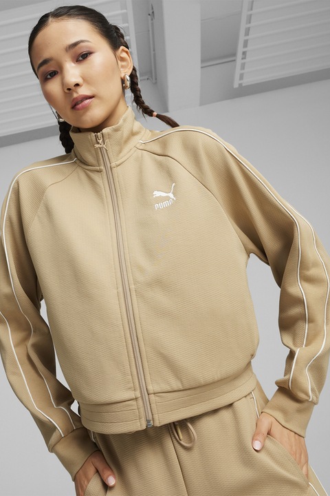 Puma, Суитшърт T7 с цип, Бежов