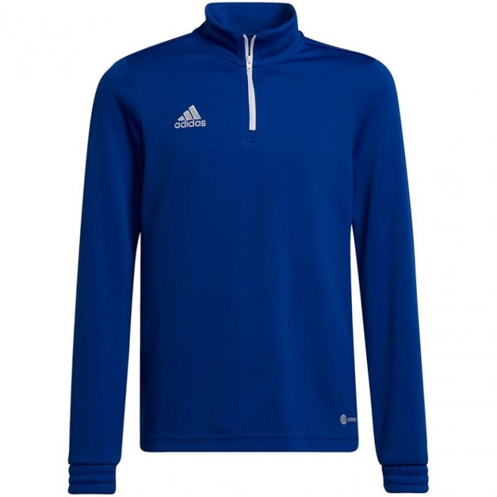 Детски спортен суичър, Adidas, Полиестер, С цип, Син, 176 СМ