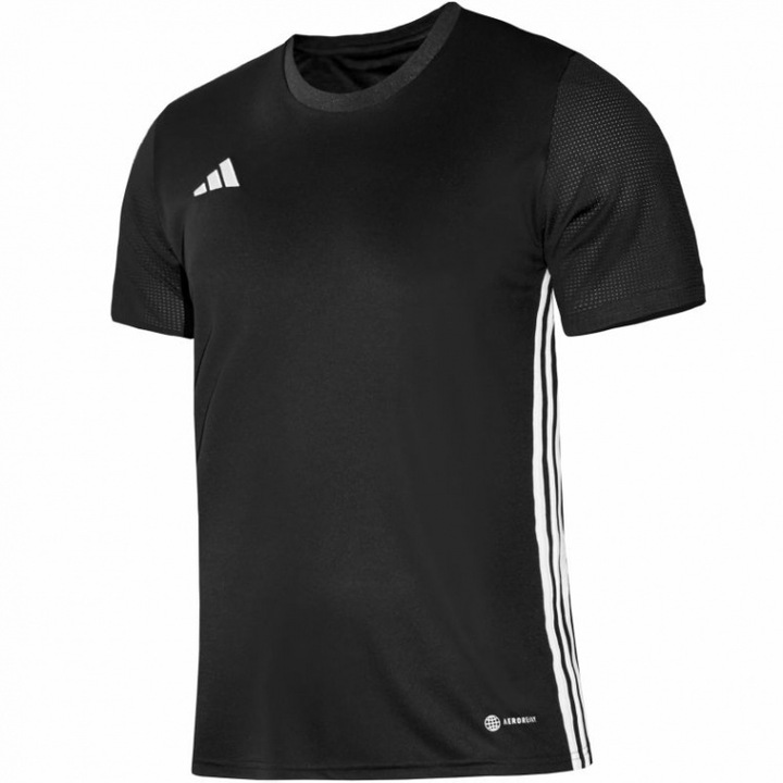 Gyermek sporting, Adidas, poliészter, fekete, 164 cm