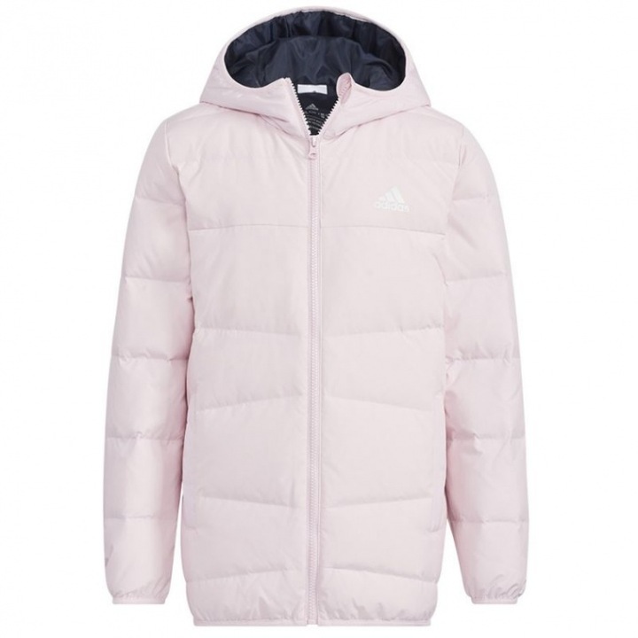Детско яке, Adidas, Полиестер, Бял, Розово