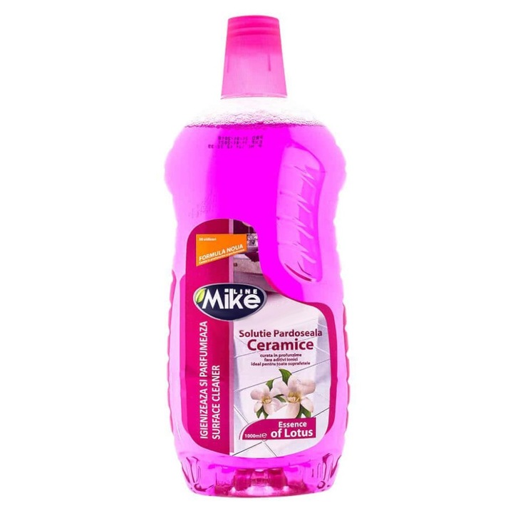 Set 6 x Detergent pentru Pardoseli Ceramice Mike Line, Lotus, 1 l