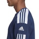 Bluza sport barbati, Adidas, Bumbac, Bleumarin/Alb, S