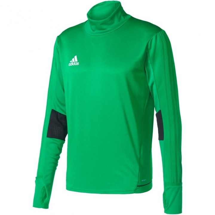 Bluza barbati, adidas, Tiro 17, verde, material sportiv, XL INTL