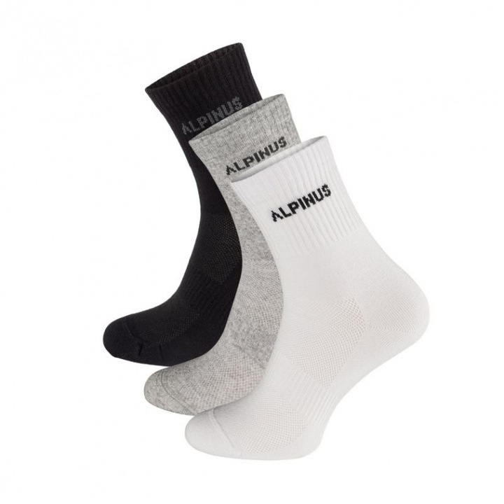 Set 3 perechi de soete, Alpinus, Bumbac, Multicolor``, Multicolor