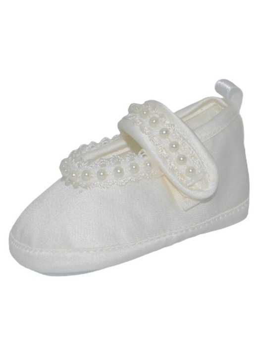Botosei eleganti pentru fete Christopher Baby Club 6932, Crem 17 EU