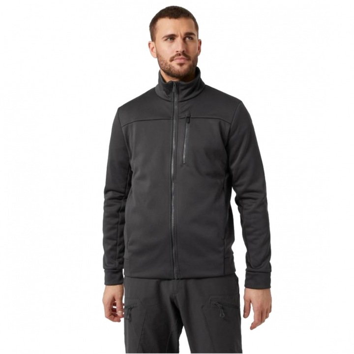 Helly Hansen Crew dzseki, poliészter, szürke, Szürke