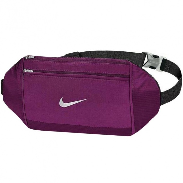Чанта за кръста Challenger, Nike, Полиестер, Лилаво