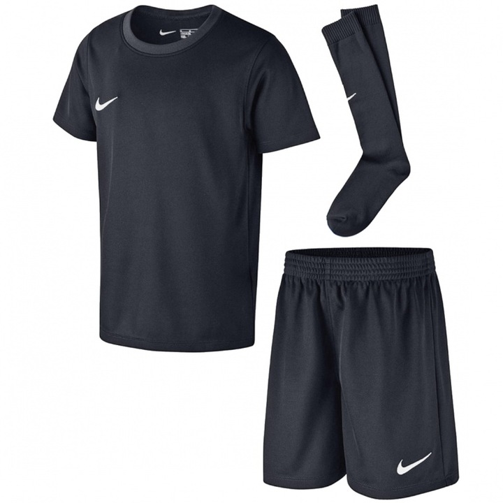 Спортен костюм за момче, Nike, Полиестер, Черен, Черен