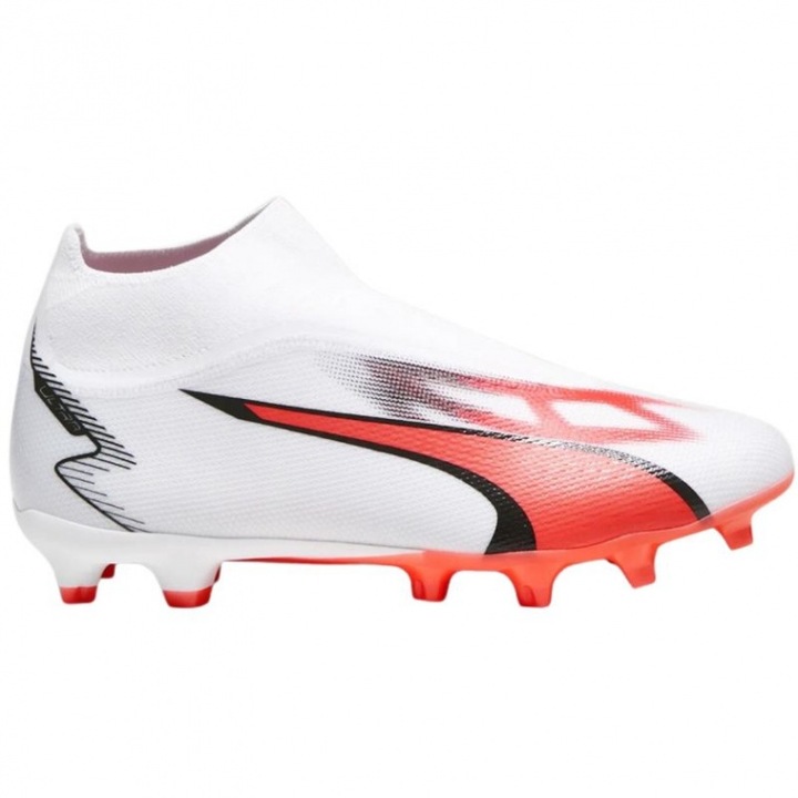 Pantofi de fotbal, Puma, Textil/Sintetic, Alb, 40