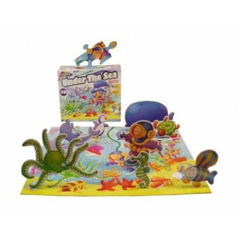 Jucarie Puzzle de sol 3D Lumea Oceanelor - Grafix Jucarie Puzzle de sol 3D Lumea Oceanelor - Grafix